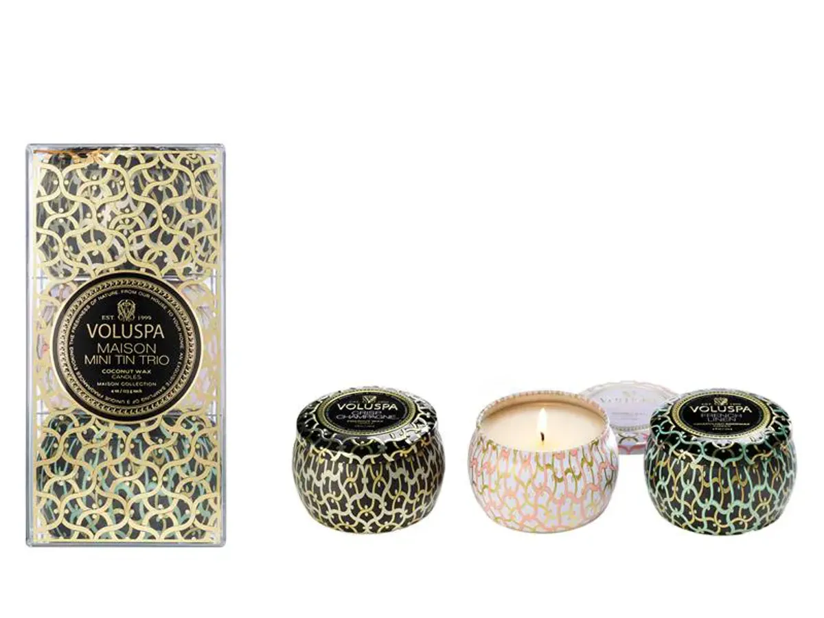 Maison Mini Tin Trio