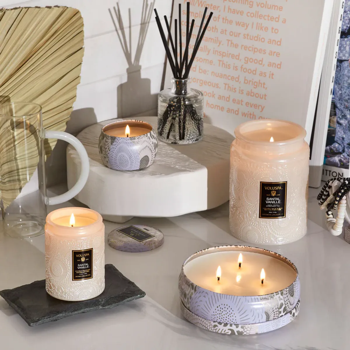 Santal Vanille Mini Tin Candle